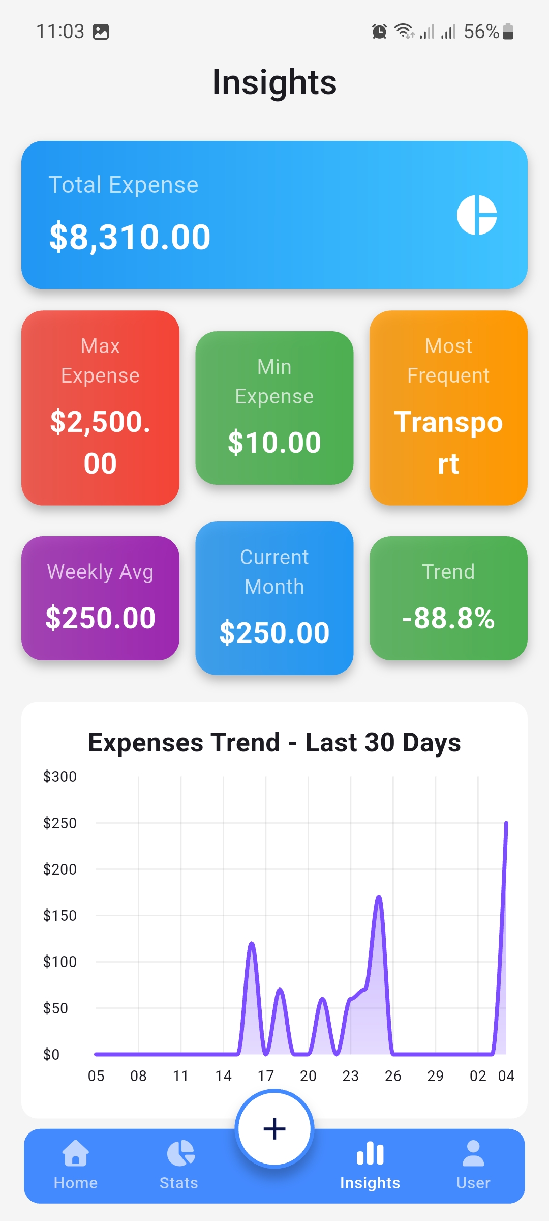 Clean UI screenshot